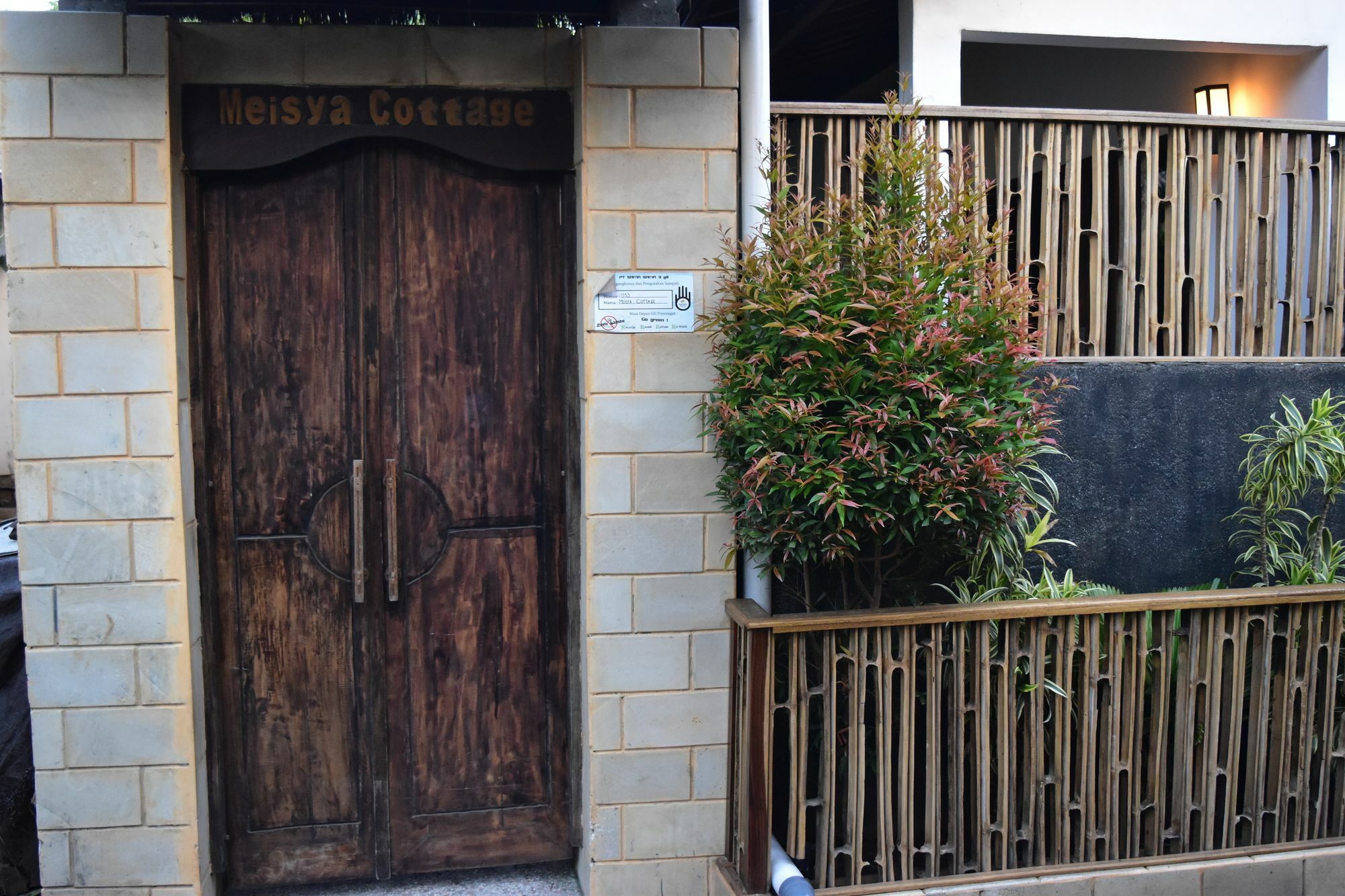 Meisya Cottage Gili Trawangan Eksteriør billede