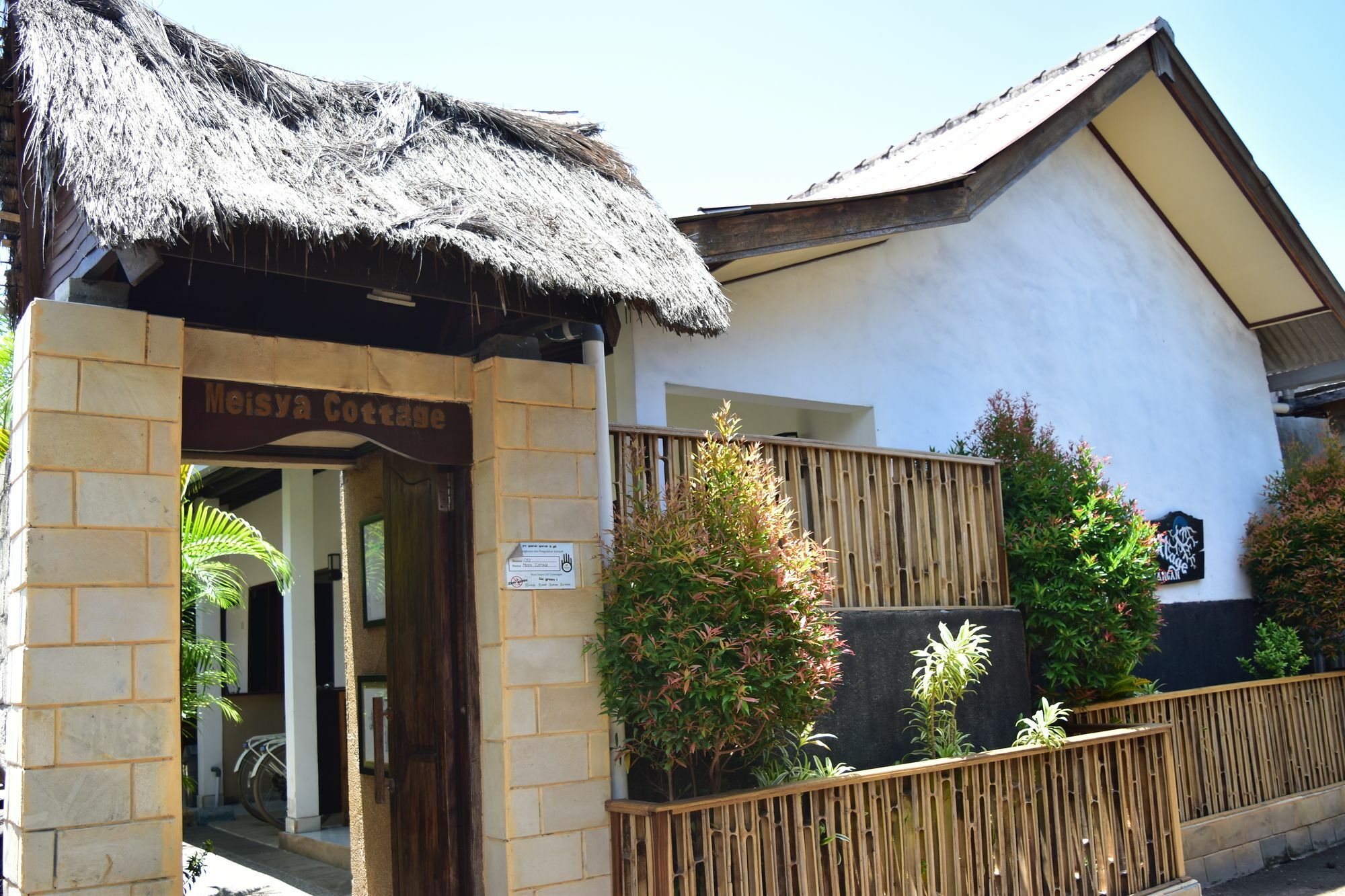 Meisya Cottage Gili Trawangan Eksteriør billede